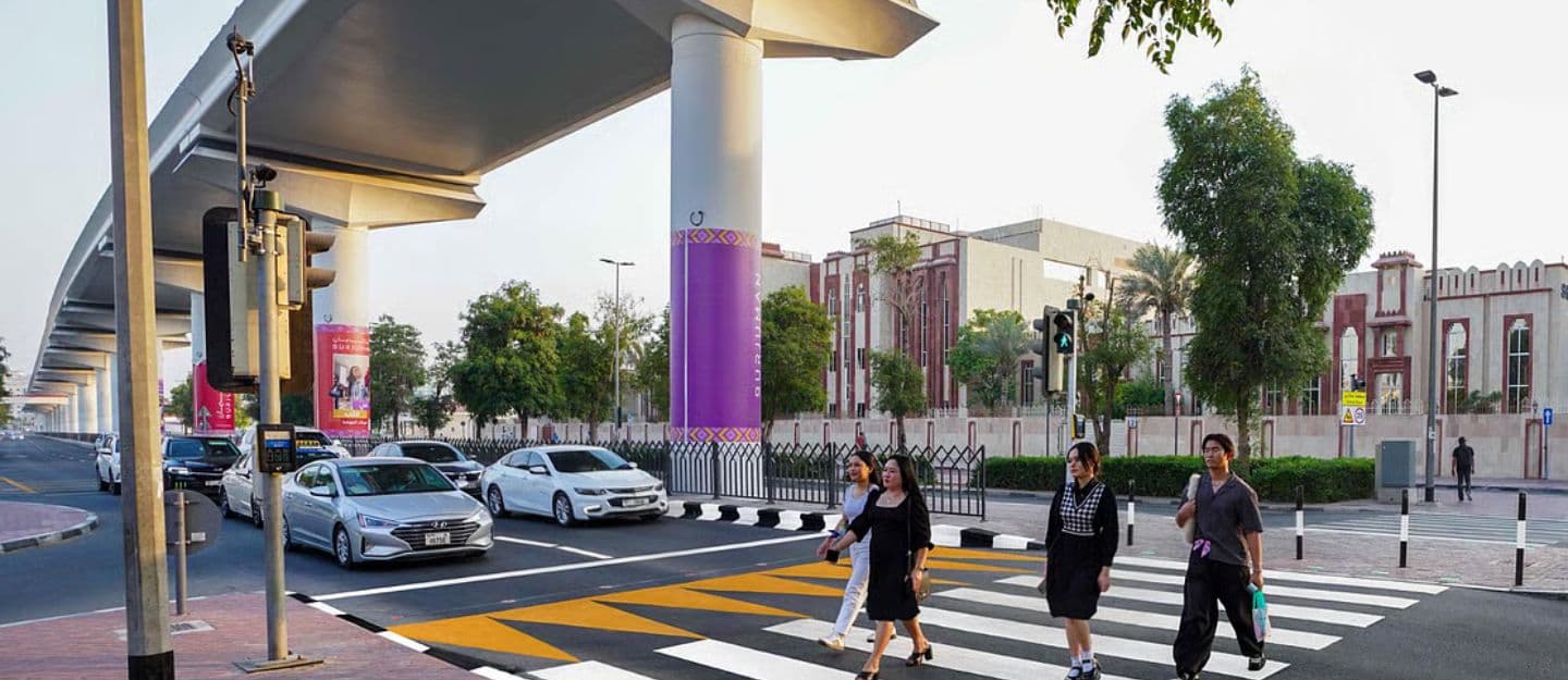 Walking Habits and Pedestrian Flow Study in Dubai
